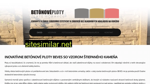 betonoveplotyzm.sk alternative sites