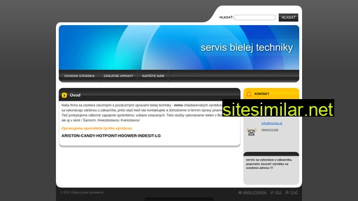 biela-technika.webnode.sk alternative sites