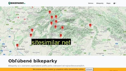 bikeparky.sk alternative sites