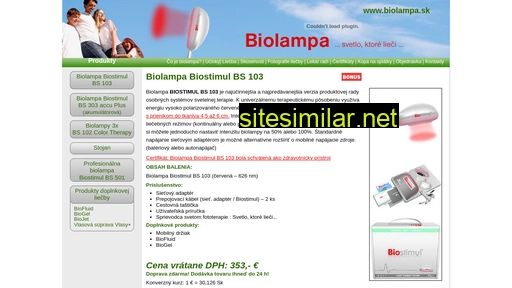 biolampa.sk alternative sites