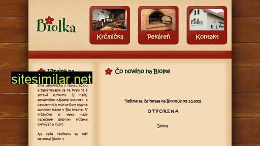 biolka.sk alternative sites