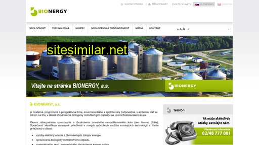 bionergy.sk alternative sites