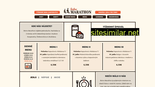 bistromarathon.sk alternative sites