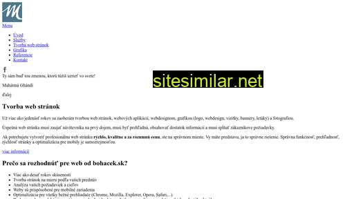 bohacek.sk alternative sites
