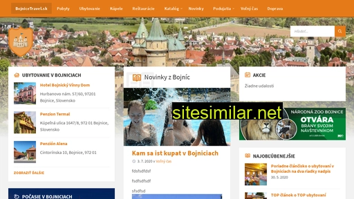 bojnicetravel.sk alternative sites