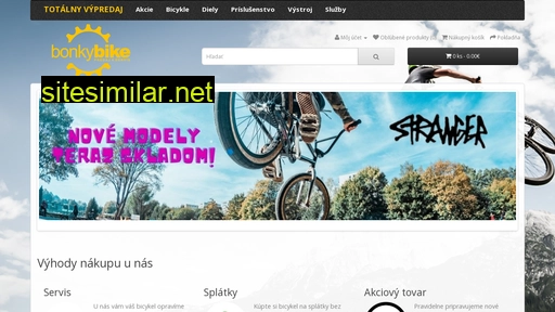 bonkybike.sk alternative sites