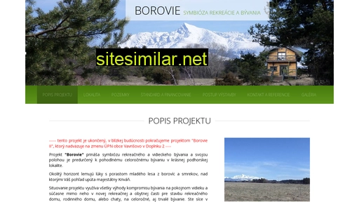 borovie.sk alternative sites