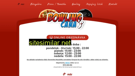 bowlingcana.sk alternative sites