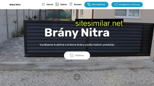 Brany-nitra similar sites