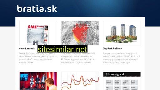 bratia.sk alternative sites