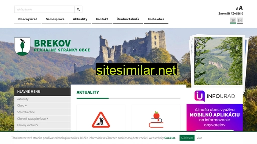brekov.sk alternative sites