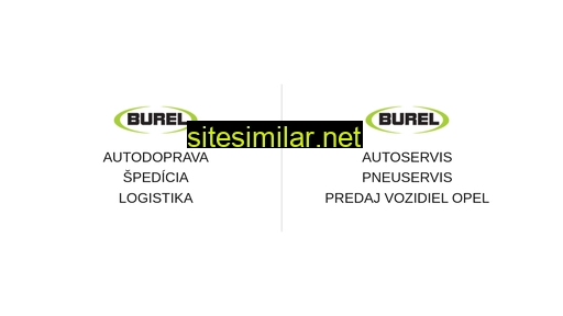 burel.sk alternative sites