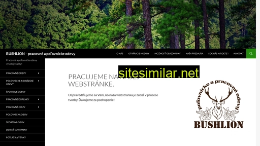 bushlion.sk alternative sites
