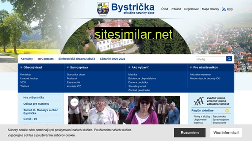 bystricka.sk alternative sites