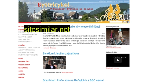 bystricykel.sk alternative sites