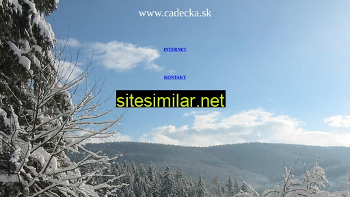 cadecka.sk alternative sites