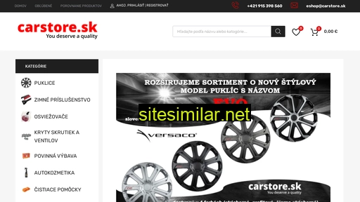 carstore.sk alternative sites