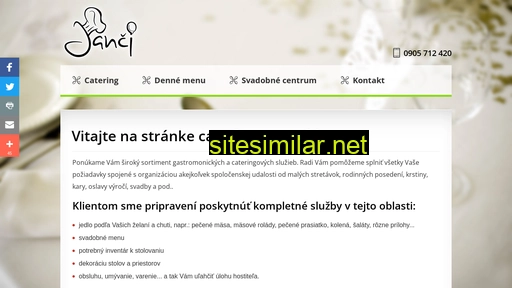 cateringorava.sk alternative sites