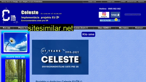 celeste.sk alternative sites