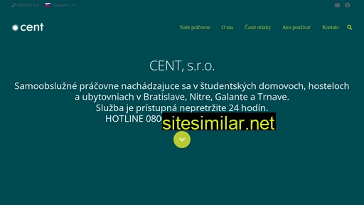 cent.sk alternative sites