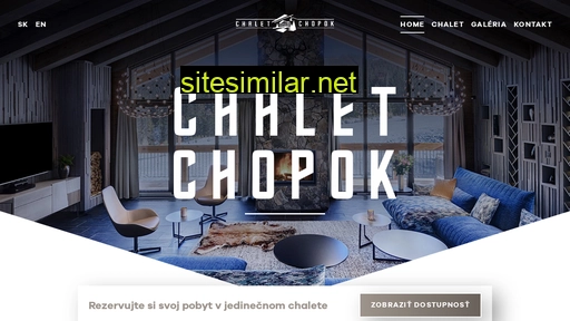 chaletchopok.sk alternative sites