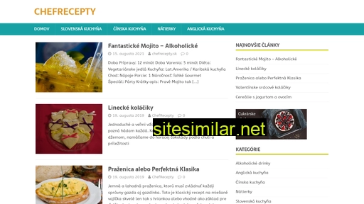 chefrecepty.sk alternative sites