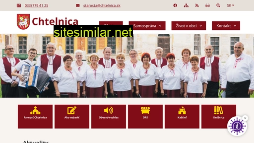 chtelnica.sk alternative sites