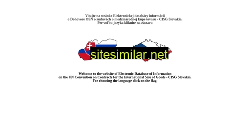 cisg.sk alternative sites
