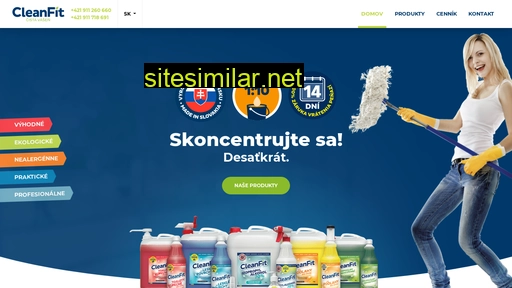 cleanfit.sk alternative sites