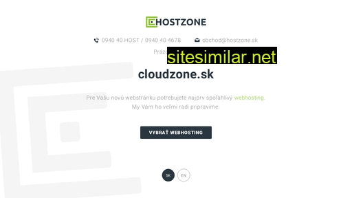 cloudzone.sk alternative sites