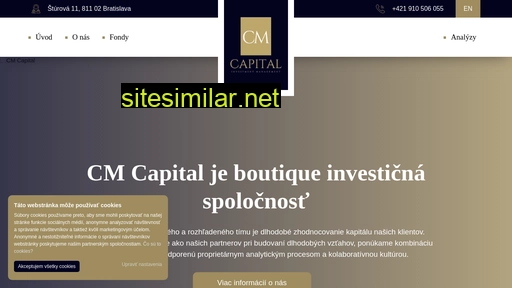 cmcapital.sk alternative sites