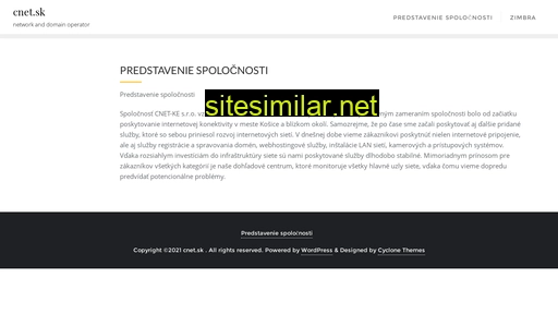 cnet.sk alternative sites