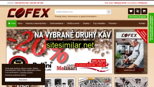 cofex.sk alternative sites