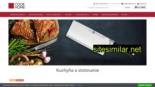 cookhome.sk alternative sites