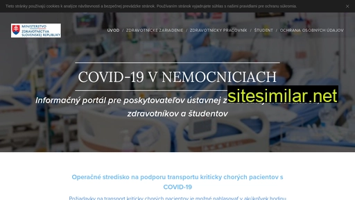 covidvnemocniciach.sk alternative sites