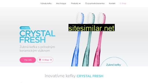 crystalfresh.sk alternative sites