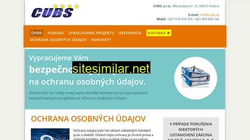 cubs.sk alternative sites
