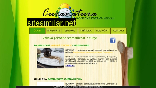 curanatura.sk alternative sites