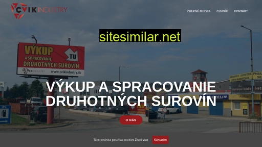 cvikindustry.sk alternative sites