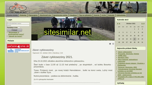 cykloapollo.sk alternative sites