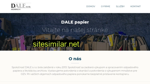 dalepapier.sk alternative sites