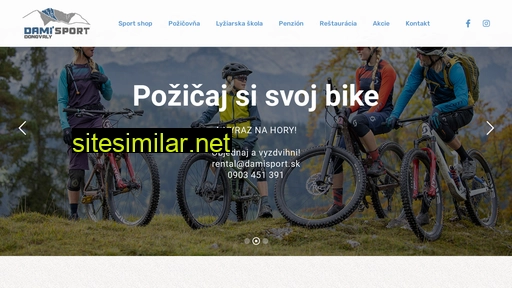 damisport.sk alternative sites
