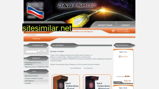 dartshop.sk alternative sites