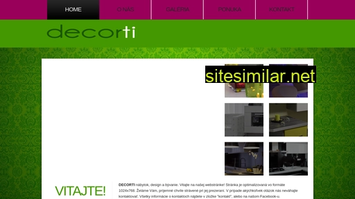 decorti.sk alternative sites