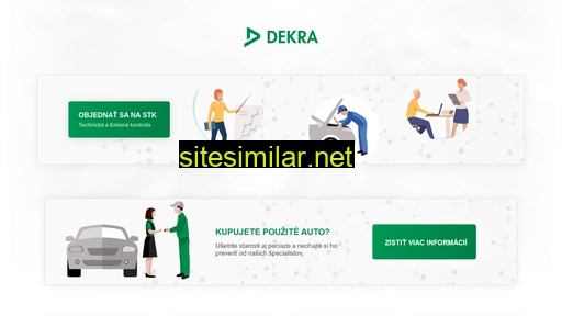 dekra.sk alternative sites