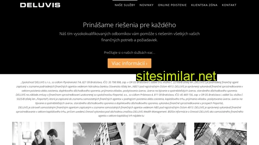 deluvis.sk alternative sites