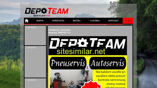 depoteam.sk alternative sites