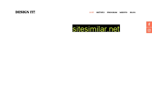 designitconf.sk alternative sites