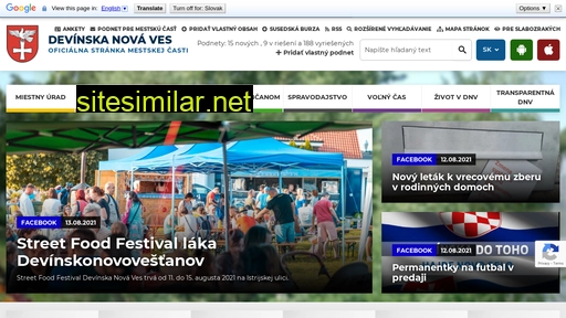 devinskanovaves.sk alternative sites