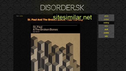 disorder.sk alternative sites